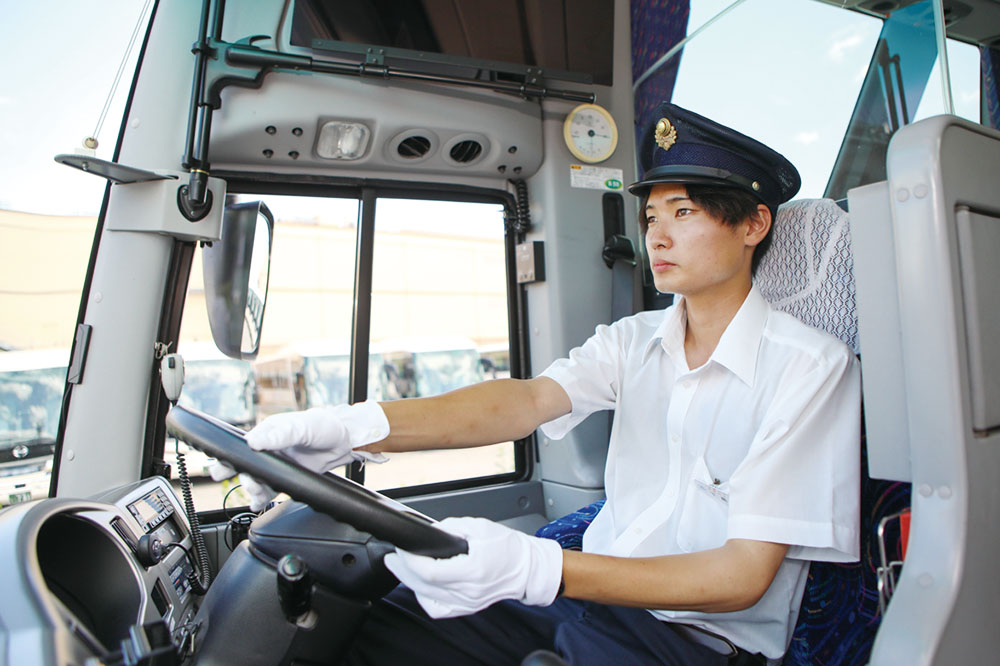 憧れの運転手になり毎日充実しています