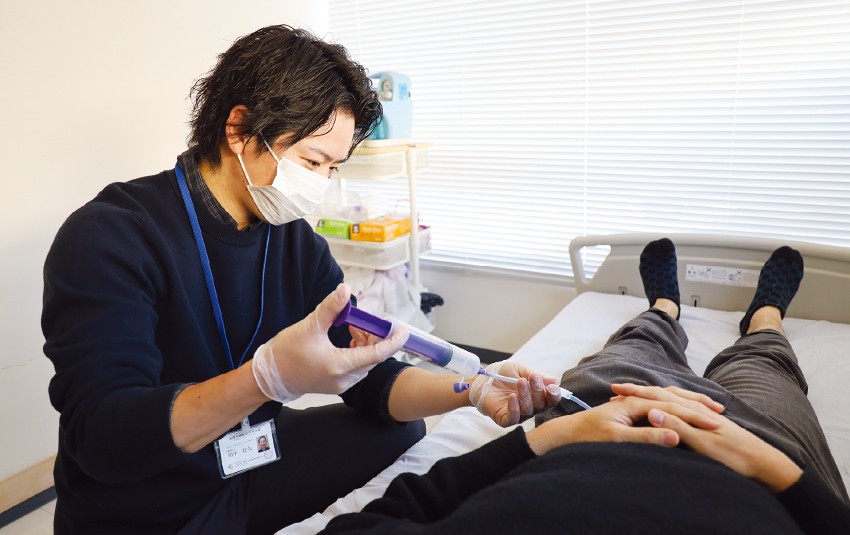 医療的ケアの資格は全社員が保持