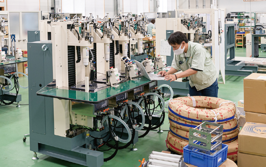 全て社内で完結できる技術力が強み